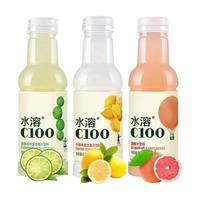 农夫山泉 水溶C100 柠檬味 445ml*12瓶