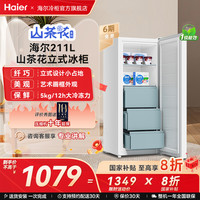 海尔 BD-211GHW9 家用小冷柜 一级节能 211升