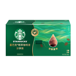 星巴克 精萃咖啡液 0糖0脂即享美式黑咖啡 30杯