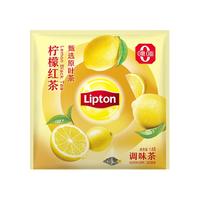 Lipton 立顿 热泡水果茶 柠檬红茶调味茶 花草花果茶 独立三角茶包15包27g