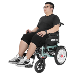 可孚 电动轮椅智能全自动老人轻便折叠减震越野残疾人代步车