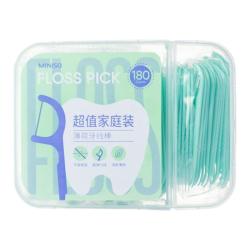 名创优品 薄荷牙线棒盒装