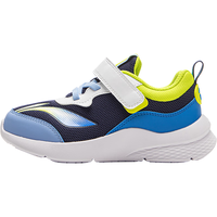 李宁 童鞋儿童运动鞋男小童婴幼儿魔术贴轻质舒适休闲鞋32YKNT148-7 深航舰蓝/深耀蓝/静蓝色-7