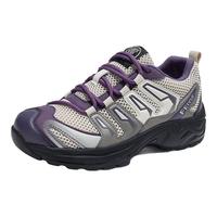 飞跃(Feiyue)男鞋运动鞋2025冬季透气登山跑步鞋子男潮厚底增高休闲老爹鞋潮鞋 米/深灰/紫 38