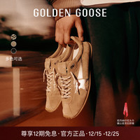 GOLDEN GOOSE 男女Marathon Speed 薄底休闲鞋GGDB 棕色女款 38