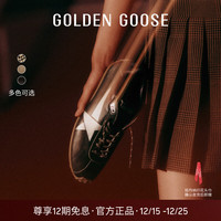 GOLDEN GOOSE 男女Marathon Speed 薄底休闲鞋GGDB 黑色男款 40