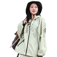 骆驼（CAMEL）户外防晒衣男女upf50凉感外套防晒服皮肤衣【山妞】A33BATR139 R139，海贝色，男女同款 XXL