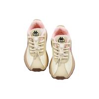 Kappa Kids背靠背卡帕童鞋秋季儿童时尚百搭跑步鞋轻便男 米粉(加绒升级款) 40