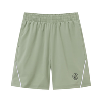 TOREAD 探路者 儿童五分裤男中大童装夏季款休闲宽松运动短裤子 青灰绿 170