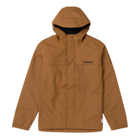 Timberland添柏岚冲锋衣男24秋冬户外登山服防风连帽夹克防水工装外套A695W A695WEH2/深小麦色/晒图领10 3XL 195 210斤以上
