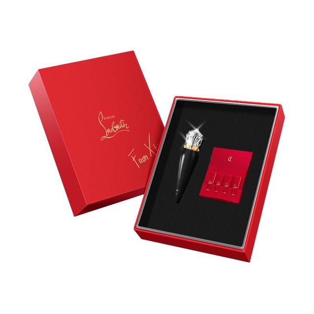 Christian Louboutin 黑管水润丝缎唇膏 哑光3.8g