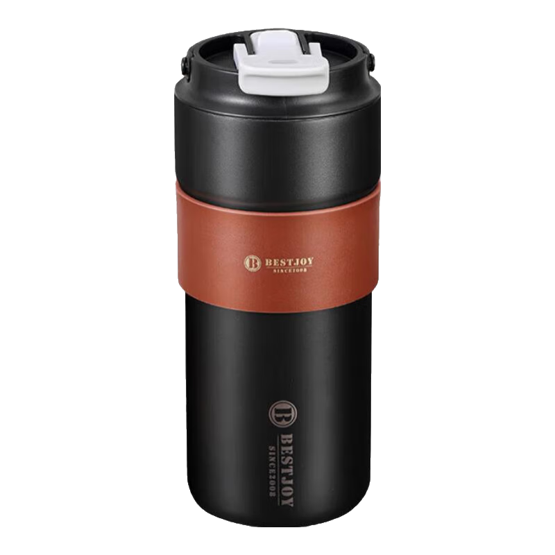 黑色/一盖双饮/提手/皮套 750ml