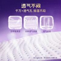 米娅 黑米240mm超薄棉柔干爽无香姨妈巾超长420mm日夜用组合卫生巾