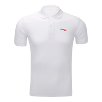 LI-NING 李宁 男子POLO衫 APLN399-2 标准白 S