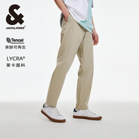 杰克琼斯 秋冬季休闲加厚百搭男裤合集 224314081卡其色
