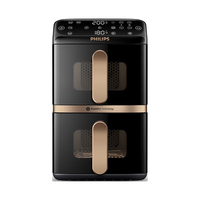 飞利浦 双层叠墅大容量 空气炸锅  10L