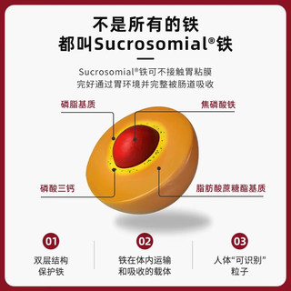 SiderAL 意大利婴幼儿补铁滴剂 牛奶味 15ml*1盒