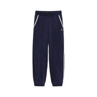 盖璞男童2025秋季新款小熊刺绣宽松毛圈布束脚裤儿童装卫裤