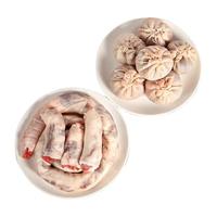 羊小柒 宁夏滩羊肉 生鲜新鲜分割半只羊 羊腿羊排羊蝎子肚包肉火锅食材 肚包肉2斤+肉肠2斤