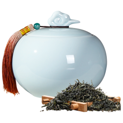 宝然 茶叶  一级碧螺春绿茶茶叶罐装125g