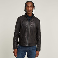 88VIP：G-STAR RAW 男士机车羊皮夹克 D26109-B508-6484