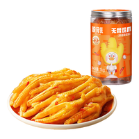 脱骨侠酸辣无骨鸡爪蒜香重辣1000g去骨凤爪休闲零食解馋小吃鸡肉速食 蒜香重辣1000g*1罐