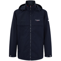 Tommy Hilfiger【潮流风衣款】出走都市25秋冬男休闲软壳夹克/防水可收纳帽外套 【风衣款软壳夹克】午夜蓝FAP S (:120-135斤)