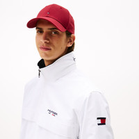 Tommy Hilfiger【潮流风衣款】出走都市25秋冬男休闲软壳夹克/防水可收纳帽外套 【防水可收纳帽夹克】白色YCF L (:150-165斤)