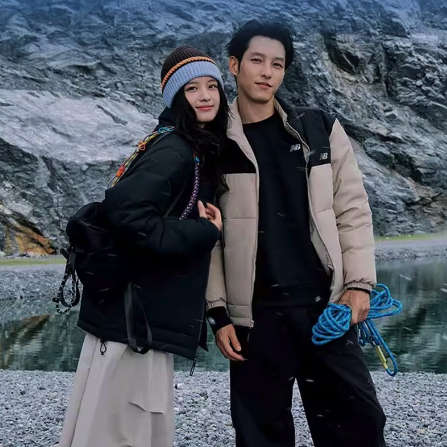 保暖服饰、88VIP：new balance 男女款运动羽绒服 AMJ53362