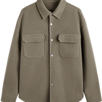 值友专享：GXG 男士卡其色翻领短外套