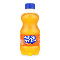 可口可乐（Coca-Cola）可口可乐芬达迷你小瓶装300ml橙味汽水碳酸饮料夏季饮品整箱批发 300mL*3瓶