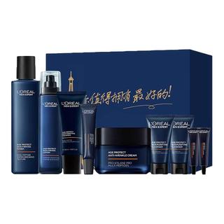 L'OREAL PARIS 巴黎欧莱雅 男士青春肌源护肤套装 (洁面乳+紧致爽肤水+精华乳)