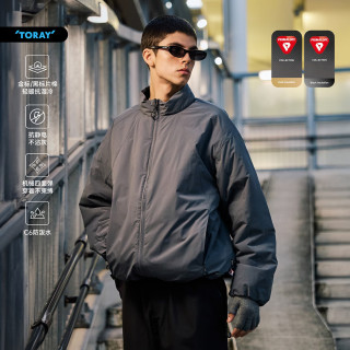 RESTICK 班班1.0 133g黑标P棉东丽Primeflex面料棉防寒服外套 摩卡