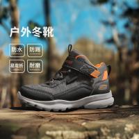 值友专享、保暖服饰：斯凯奇 男中大童搭扣中帮雪地靴