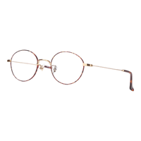 精工(SEIKO)复古圆框男女近视眼镜框H03091 C01 凯米U6防蓝光1.67