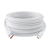 轩邑 小米2云台版标准2K/室外电池摄像头机延长线电源线投影仪监控充电线type-c数据线5米加长