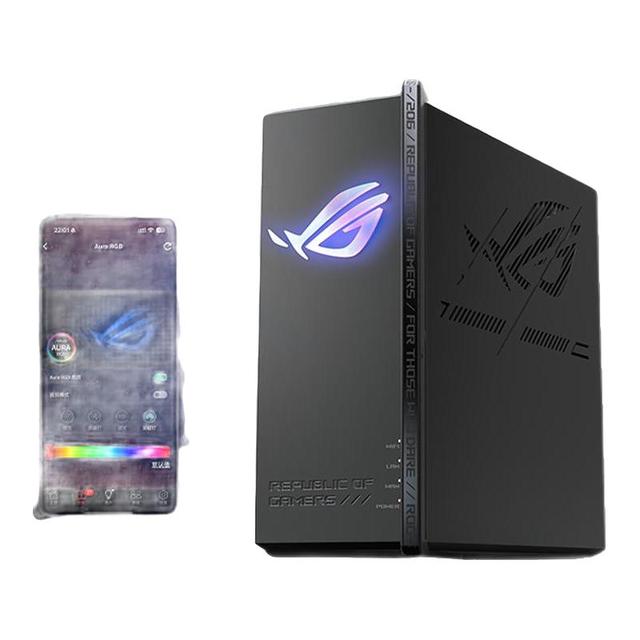 华硕 ROG魔盒Pro 三频WiFi7电竞万兆无线路由器 BE12000M