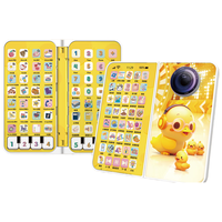 乐乐鱼（leleyu）折叠屏手机儿童早教玩具可啃咬触屏仿真电话模型104键