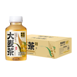 依能 无糖大麦茶植物饮料 含麦芽  350ml*24瓶