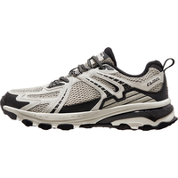 CAMEL骆驼追光慢跑鞋男革面加绒保暖运动跑步鞋女 7035A，黑深咖/蛾子灰，女 【加绒】 37