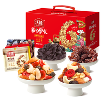 坚果星球  每日坚果炒货混合干果仁蜜饯零食大礼包腰果核桃年货礼盒 【4种搭配】750g每日果礼