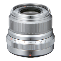 FUJIFILM 富士 XF 23mm F2.0 R WR 标准定焦镜头 富士卡口 43mm 银色