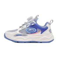回力童鞋儿童轻便跑步鞋2024春季男女童时尚运动鞋中大童鞋子 灰蓝 35码 内长约22.56cm