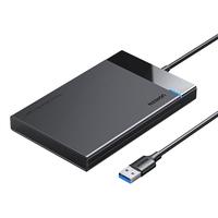 UGREEN 绿联 USB3.0移动硬盘盒 2.5英寸外置硬盘盒 适用笔记本电脑台式机外接SATA串口SSD固态机械硬盘盒子