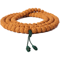 彩荷龙鳞纹小金刚菩提子手串手链108颗文玩佛珠 10mm