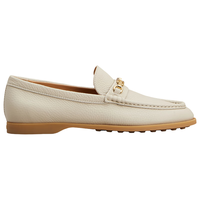 托德斯TOD'S官方重磅新品女士皮革乐福鞋休闲时尚女鞋 奶油色 34