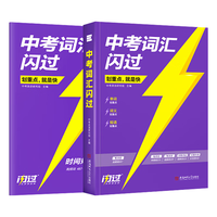 巨微2025中考词汇闪过 考频·大字号标准版 初中英语词汇划重点单词大全 中考英语词汇手册初三四轮复习资料全套2024七八九年级搭53五年考三年模拟四轮复习