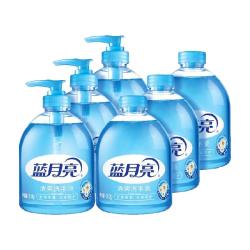 蓝月亮 洗手液 家庭装500gx6 瓶装野菊花去油保湿护手清香型洗手液