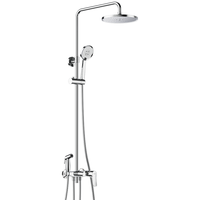 九牧（JOMOO）淋浴花洒套装 劲冲喷枪淋浴喷头多模式出水增压除垢淋浴器36484 【银色增压喷枪】自动除垢