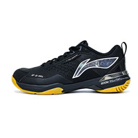 李宁（LI-NING） 羽毛球鞋刀锋MAX变色龙全能王耐磨减震防滑男女款训练运动鞋 刀锋MAX 黑色 男女同款 40 (250mm)